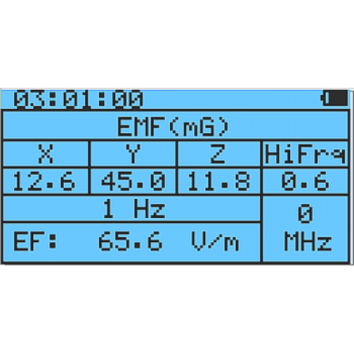 Medidor EMF, Advanced GQ EMF-390 Medidor de radiación electromagnética  multicampo 3 en 1 EMF ELF RF, torre celular 5G, medidor inteligente Wifi